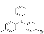 structure of CAS# 58047-42-0, 4-Bromo-4',4''-dimethyltriphenylamine;(4-Bromophenyl)-di-p-tolylamine