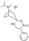 结构式 CAS# 58073-59-9, 异丙托溴铵相关物质 B