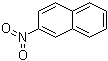 结构式 CAS# 581-89-5, 2-硝基萘