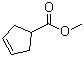 结构式 CAS# 58101-60-3, 3-环戊烯-1-甲酸甲酯