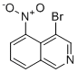 structure of CAS# 58142-46-4, 4-Bromo-5-nitroisoquinoline