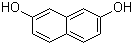 结构式 CAS# 582-17-2, 2,7-二羟基萘