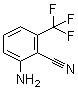 结构式 CAS# 58458-11-0, 2-氨基-6-三氟甲基苯甲腈