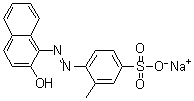 结构式 CAS# 5850-86-2, 酸性橙 R; 酸性橙 8