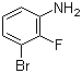 结构式 CAS# 58534-95-5, 3-溴-2-氟苯胺