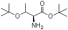 structure of CAS# 5854-78-4, O-tert-Butyl-L-threonine tert-butyl ester