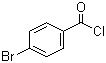 4-Bromobenzoyl chloride molecular structure (CAS 586-75-4)