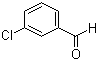 3-氯苯甲醛分子结构 (CAS 587-04-2)