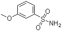 结构式 CAS# 58734-57-9, 3-甲氧基苯磺酰胺