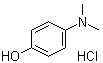 structure of CAS# 5882-48-4, 4-Dimethylaminophenol hydrochloride;p-(Dimethylamino)phenol hydrochloride