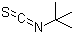 structure of CAS# 590-42-1, tert-Butyl isothiocyanate;1,1-Dimethylethyl isothiocyanate; 2-Isothiocyanato-2-methylpropane