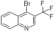 structure of CAS# 590371-97-4, 4-Bromo-3-(trifluoromethyl)quinoline