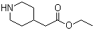 结构式 CAS# 59184-90-6, 4-哌啶乙酸甲酯