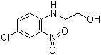 结构式 CAS# 59320-13-7, 4-氯-N-(2-羟基乙基)-2-硝基苯胺