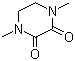 structure of CAS# 59417-06-0, 1,4-Dimethylpiperazine-2,3-dione