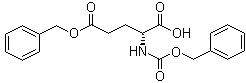 结构式 CAS# 59486-73-6, N-苄氧羰基-D-谷氨酸 gamma-苄酯