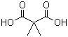 二甲基丙二酸分子结构 (CAS 595-46-0)