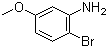 结构式 CAS# 59557-92-5, 2-溴-5-甲氧基苯胺