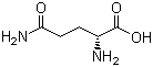 D-Glutamine molecular structure (CAS 5959-95-5)