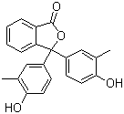 邻甲酚酞分子结构 (CAS 596-27-0)