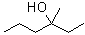 structure of CAS# 597-96-6, 3-Methyl-3-hexanol;2-Ethyl-2-pentanol; NSC 27229