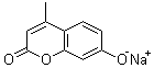 结构式 CAS# 5980-33-6, 4-甲基伞形酮钠盐