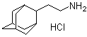 结构式 CAS# 59807-55-5, 金刚烷-2-乙胺盐酸盐