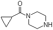 结构式 CAS# 59878-57-8, 1-环丙甲酰基哌嗪