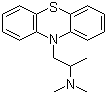结构式 CAS# 60-87-7, 异丙嗪