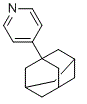 structure of CAS# 60159-38-8, 4-(1-Adamantyl)pyridine