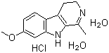 结构式 CAS# 6027-98-1, 骆驼蓬灵盐酸盐二水合物