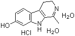 结构式 CAS# 6028-00-8, 骆驼蓬酚盐酸盐二水合物