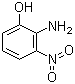 结构式 CAS# 603-85-0, 2-氨基-3-硝基苯酚