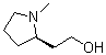 (2R)-1-Methyl-2-pyrrolidineethanol molecular structure (CAS 60307-26-8)