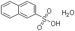 结构式 CAS# 6036-00-6, 2-萘磺酸水合物
