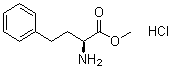 结构式 CAS# 60425-49-2, (alphaS)-alpha-氨基苯丁酸甲酯盐酸盐