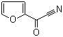 2-呋喃基甲酰腈分子结构 (CAS 6047-91-2)