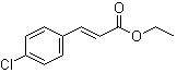 4-氯肉桂酸乙酯分子结构 (CAS 6048-06-2)