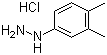 结构式 CAS# 60481-51-8, 3,4-二甲基苯肼盐酸盐
