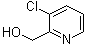 structure of CAS# 60588-81-0, 3-Chloro-2-pyridinemethanol;(3-Chloropyridin-2-yl)methanol; 3-Chloro-2-hydroxymethylpyridine