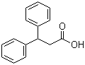结构式 CAS# 606-83-7, 3,3-二苯基丙酸