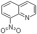 结构式 CAS# 607-35-2, 8-硝基喹啉