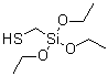 三乙氧基硅烷基甲硫醇分子结构 (CAS 60764-83-2)
