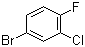 structure of CAS# 60811-21-4, 4-Bromo-2-chloro-1-fluorobenzene;1-Bromo-3-chloro-4-fluorobenzene; 3-Chloro-4-fluorobromobenzene