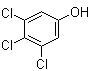 结构式 CAS# 609-19-8, 3,4,5-三氯苯酚
