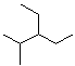 3-Ethyl-2-methylpentane molecular structure (CAS 609-26-7)