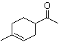 结构式 CAS# 6090-09-1, 4-乙酰基-1-甲基-1-环己烯