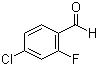 4-Chloro-2-fluorobenzaldehyde molecular structure (CAS 61072-56-8)