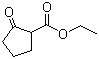 结构式 CAS# 611-10-9, 2-氧代环戊羧酸乙酯; 2-氧代环戊甲酸乙酯; 环戊酮-2-羧酸乙酯