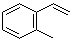 structure of CAS# 611-15-4, 2-Methylstyrene;2-Vinyltoluene; o-Methylstyrene; o-Vinyltoluene